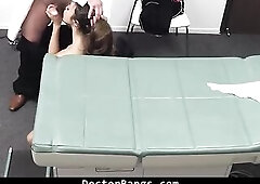 Gyno Exam Turns Hardcore When the Doc Fills Her Aperture - Doctorbangs