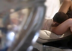 Next, u'll watch Audry stretching her brown eye into a gaping anus, that gets drilled...