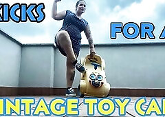 KICKS FOR A TOY VINTAGE CAR