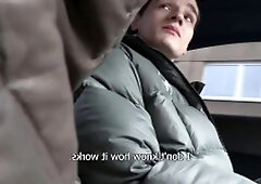 Czech Hunter - Bareback footjob & slim gay