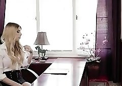 Hot TS Casey Kisses gets her ass hammered by Pierce Paris