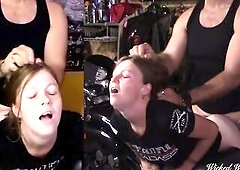 Please cum in my booty Biker Sweetheart Lets Me Bang Her Consummate Butt Bent Over My Motorcycle (Free)