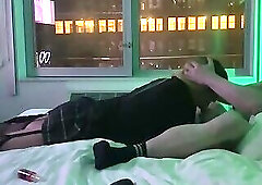 Stranger hidden tranny face fucked