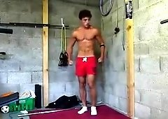 Amazing male in horny hunks gay adult scene