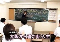 Slutty Oriental teen gets banged rough and covered in cum