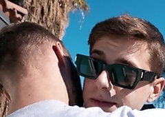 Men: Cumming on an Ottoman with Arno