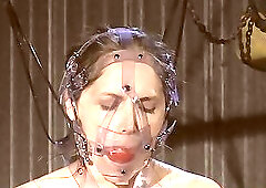 Extreme bondaged slave girl