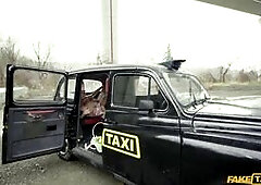 I picked up Liza Billberry, this stacked blonde wearing an Easter bunny costume! Liza was on her way to a party, and had a basket full of eggs with he