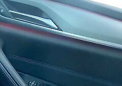 Vibrating cock ring play while driving