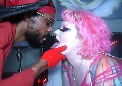 Lovely goth MILF interracial breathtaking xxx clip