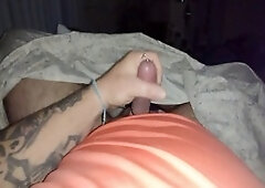 What do you think about this spycam handjob from an inexperienced porn star?