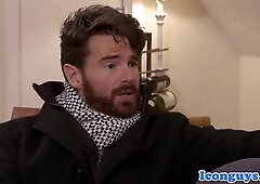 Stud bareback assfucking former babysitter