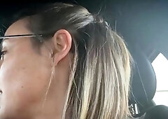Lea Pam Performs Seductive Blowjob With Her Luscious