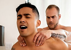 Latin hottie Asher fucked in the butt by Brock