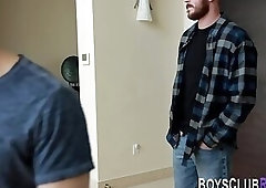 Threeway suck and rawdawg for cum on ass