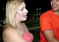 Smoking hot tranny picked up and fucked