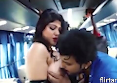 Indian Sexy Aunty Fucking Ass With Stranger In Bus