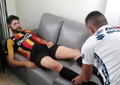 Soccer bros fucking after game