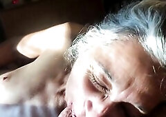 Neighbour granny is infatuated with the male next door and likes sucking his schlong. That Babe asks if that babe can please him during the time that 