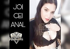 JOI CEI español tragar sperm de mi culo cerdo