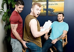 XXX gay porno compilation focusing on dick riding