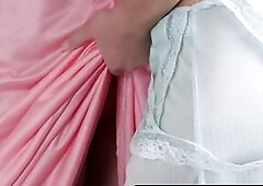 Gals Out West - Skinny Aussie lesbian babes give rimjobs