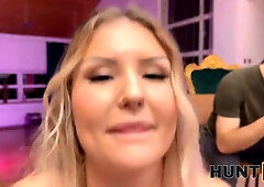 Hunt4k. slut with lovely firm tits is hardcore with a stranger in front of her foolish boyfriend