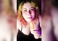 Strawbie popsicle time