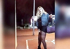 Teen crossdresser hawt french celia cross femboy