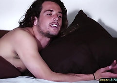 Busty teen giving sloppy bj before dick riding