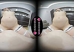 Horny And Slutty Maid, Angie Elif, Enjoys A Penis In The Kitchen