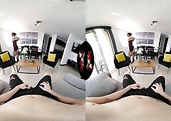 Gorgeous Latin babe Anal Sex VR