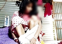 Young desi wife in a sundress explores naughty adventures with an Indian aunty