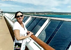 Meet the real amateur porn star Candi Annie as this babe and spouse Al share their real life Caribbean cruise vacation with all her lovers. Sex at eac