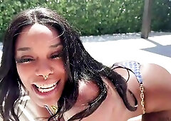 Hard Screwing and A Screwing Wonderful Time with Black Stephanie Raee and JMac