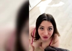 I was so slutty ! So this guy banged me in the kitchen !