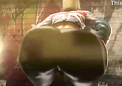 Cammy White's LARGE BOOTY