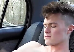 Twinks Bareback Sesh In Dads Car
