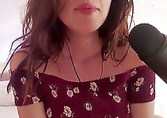 German Teen Dirty Talk Lick my pussy instructions German JOI