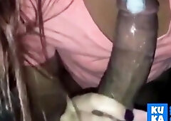 Snowbunny Deepthroating a BBC