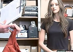 Teen Kenzi gets banged by mall officer