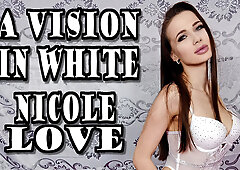 Nicole Love: A Vision In White - Povcentralvr
