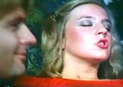 Two brunette girls and one blonde chick share a dick