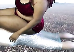 bitch goddess and giantess dominates serf