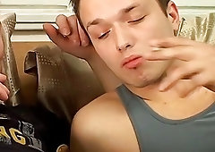 Smoking always gets these freaks so horny