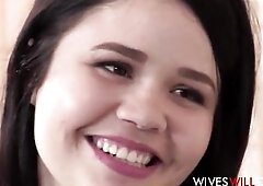 Yhivi is a teen trophy wife who likes when her spouse away. That is the time for her to start to get a true climax with an actual well equipped chap c