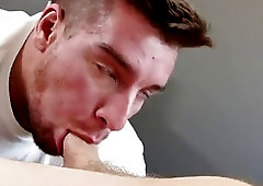 Horny homos get naked and use their dicks for pleasure