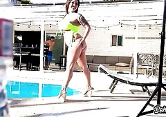 Behind The Ass Claire Dames Comeback Scene for PAWGED Porn Clips - Tube8