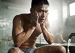 AI Prisoners bathing (囚人たちの入浴)