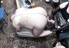 When Goddess introduces Stephanie-Nicole to Booboo to have some carnal play and to have a fun the mysteriousness of the smoke blowing over his body. M